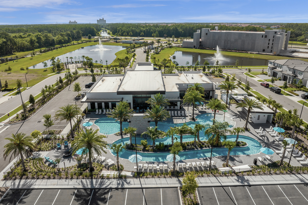 Vista do condomínio Paradiso Grande em Orlando, Flórida
