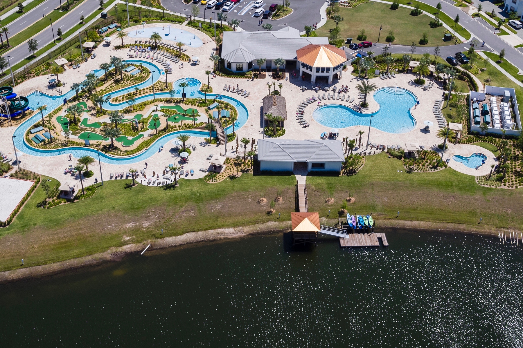 Vista do condomínio Storey Lake Resort em Orlando, Flórida